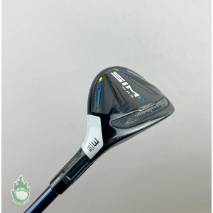 Used RH TaylorMade Sim Max 3 Hybrid 19* Ventus 7-S Flex Graphite Golf Club