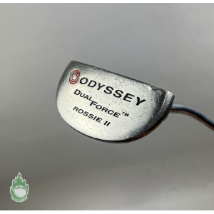 Used Right Handed Odyssey Dual Force Rossie II 35" Putter Steel Golf Club