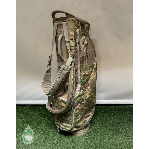 Used Ping Hoofer 2023 Camo Multicam/Tropic Golf Cart/Carry Stand Bag 5-Way