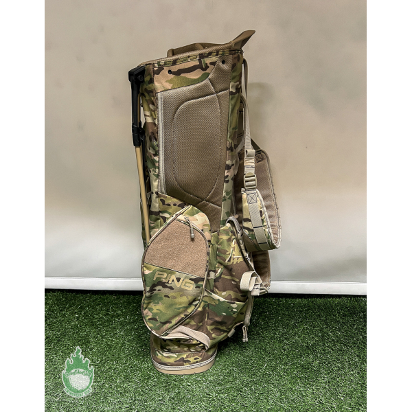Used Ping Hoofer 2023 Camo Multicam/Tropic Golf Cart/Carry Stand Used Ping Hoofer 2023 Camo Multicam/Tropic Golf Cart/Carry Stand