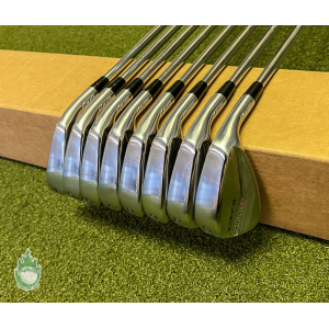 Used RH Cobra Forged Tec One Length Irons 4-PW/GW X100 X-Stiff Steel Golf Set