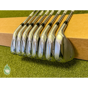 Used RH TaylorMade RBladez Irons 4-PW/SW 85g Stiff Flex Steel Golf Club Set