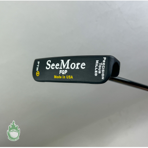 Used Right Handed SeeMore PTM 1 FGP Blade 35" Milled Putter Steel Golf Club