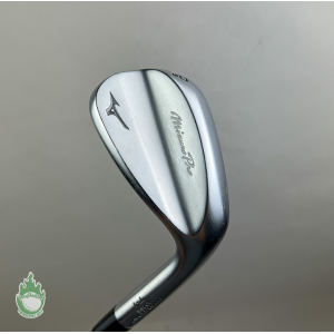 Used RH Mizuno T-1 White Satin S Grind Wedge 50*-08 S400 Stiff Steel Golf Club