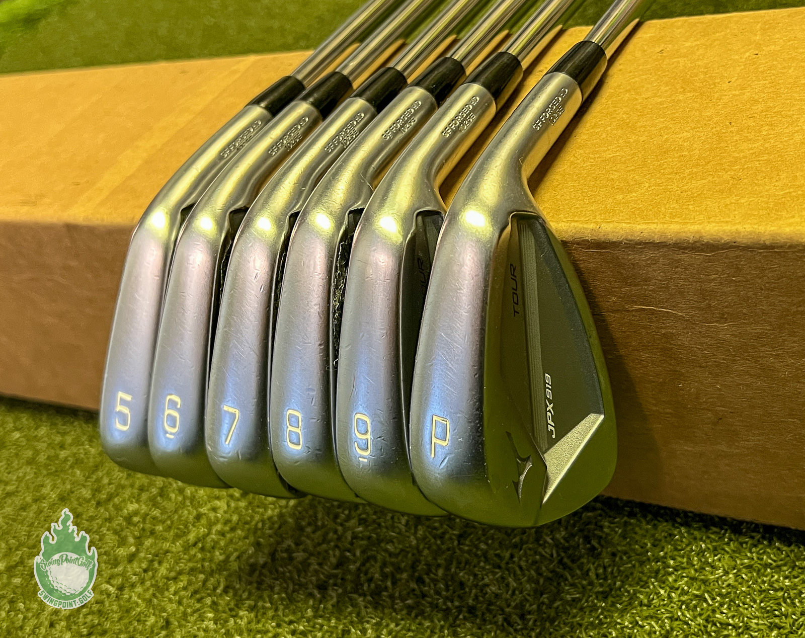 Used Mizuno JPX 919 Tour Forged Irons 5-PW X Seven Tour X-Stiff