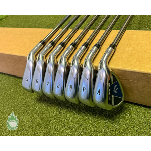 Used RH Callaway Big Bertha B21 Irons 5-PW/AW RCH 65g Regular Graphite Golf Set