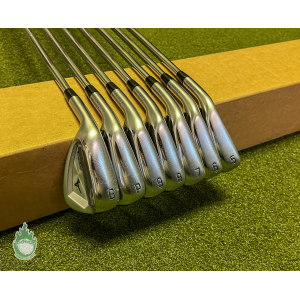 Used LH Mizuno JPX 921 Hot Metal Irons 5-PW/GW AMT S300 Stiff Steel Golf Set