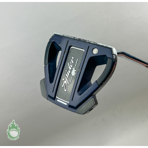 Used Right Handed TaylorMade Spider EX Navy 35" Putter Steel Golf Club