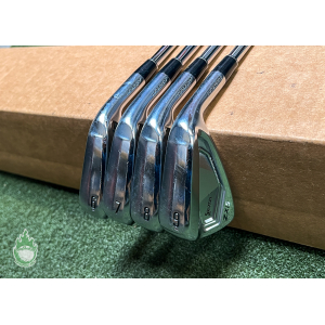 Used RH Srixon ZXi5 Forged Irons 6-9 Modus 120g Stiff Flex Steel Golf Club Set