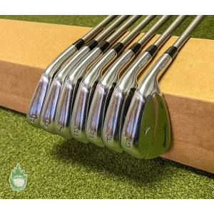 RH Mizuno Pro 225 Forged Irons 5-PW/GW SteelFiber i110 Stiff Graphite Golf Set