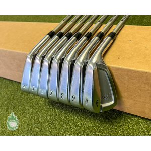 Used Miura Giken CB-1006 Irons 4-PW Tour AD 65g Regular Flex Graphite Golf Set