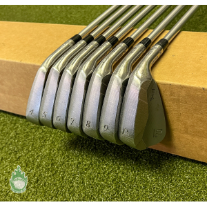 Used Sub 70 TA III CB/MB Forged Irons 4-PW C-Taper 125g X-Stiff Flex Steel Set