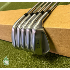 Used RH Titleist T100 4G Forged Irons 7-PW/49* Tour 120g X-Stiff Steel Golf Set