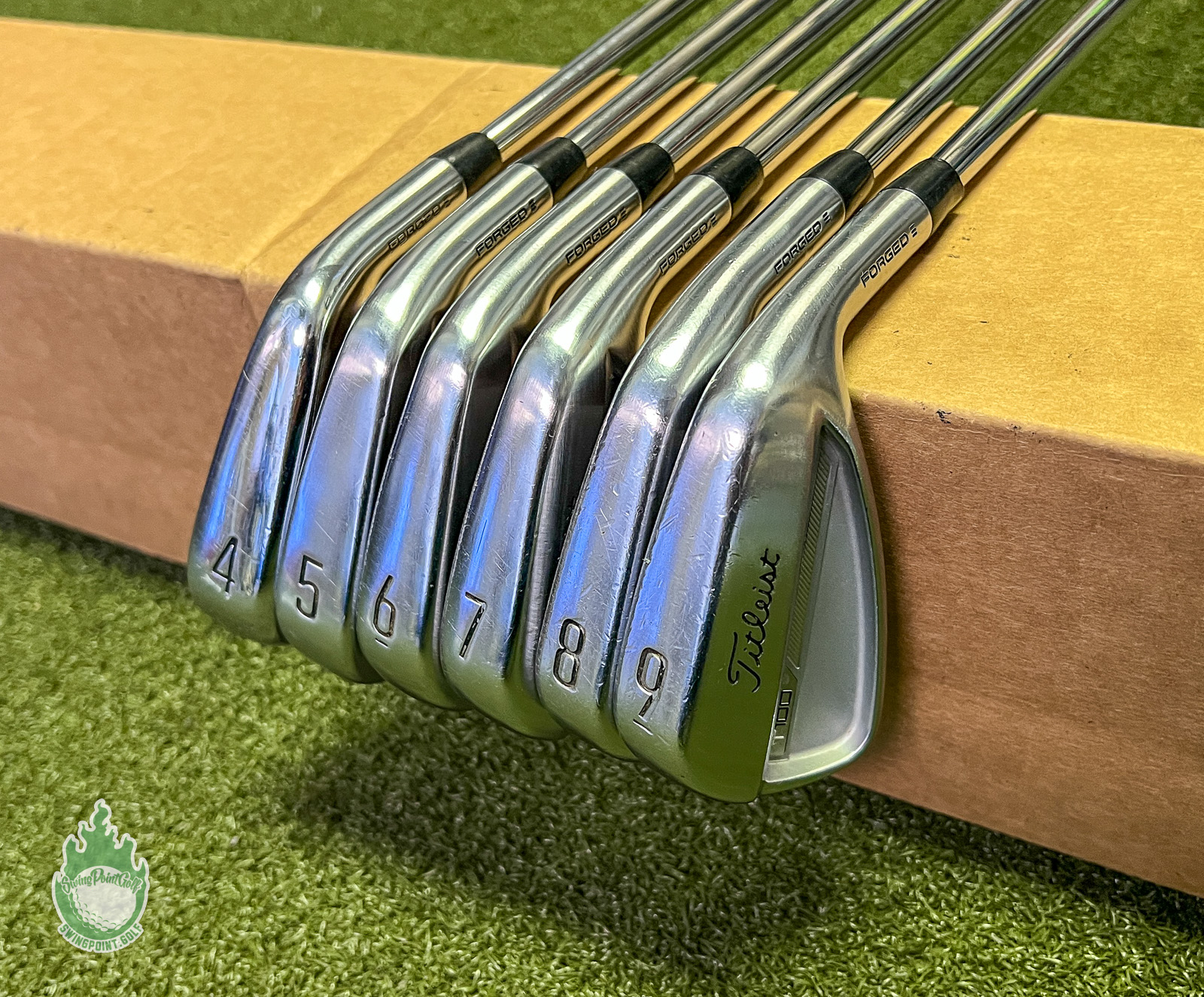 Titleist T200/T100 Forged Irons 4-9 Project X 6.5 X-Stiff Flex