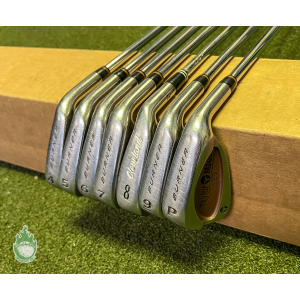 Used Right Handed TaylorMade Burner LCG Irons 4-PW 90g Stiff Steel Golf Set