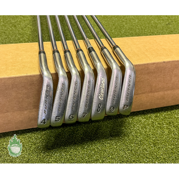 Used Right Handed TaylorMade Burner LCG Irons 4-PW 90g Stiff Steel