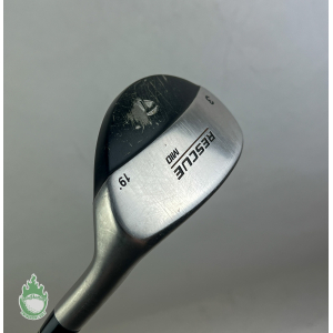 Used Right Hand TaylorMade Rescue Mid 3 Hybrid 19* Stiff Graphite Golf Club