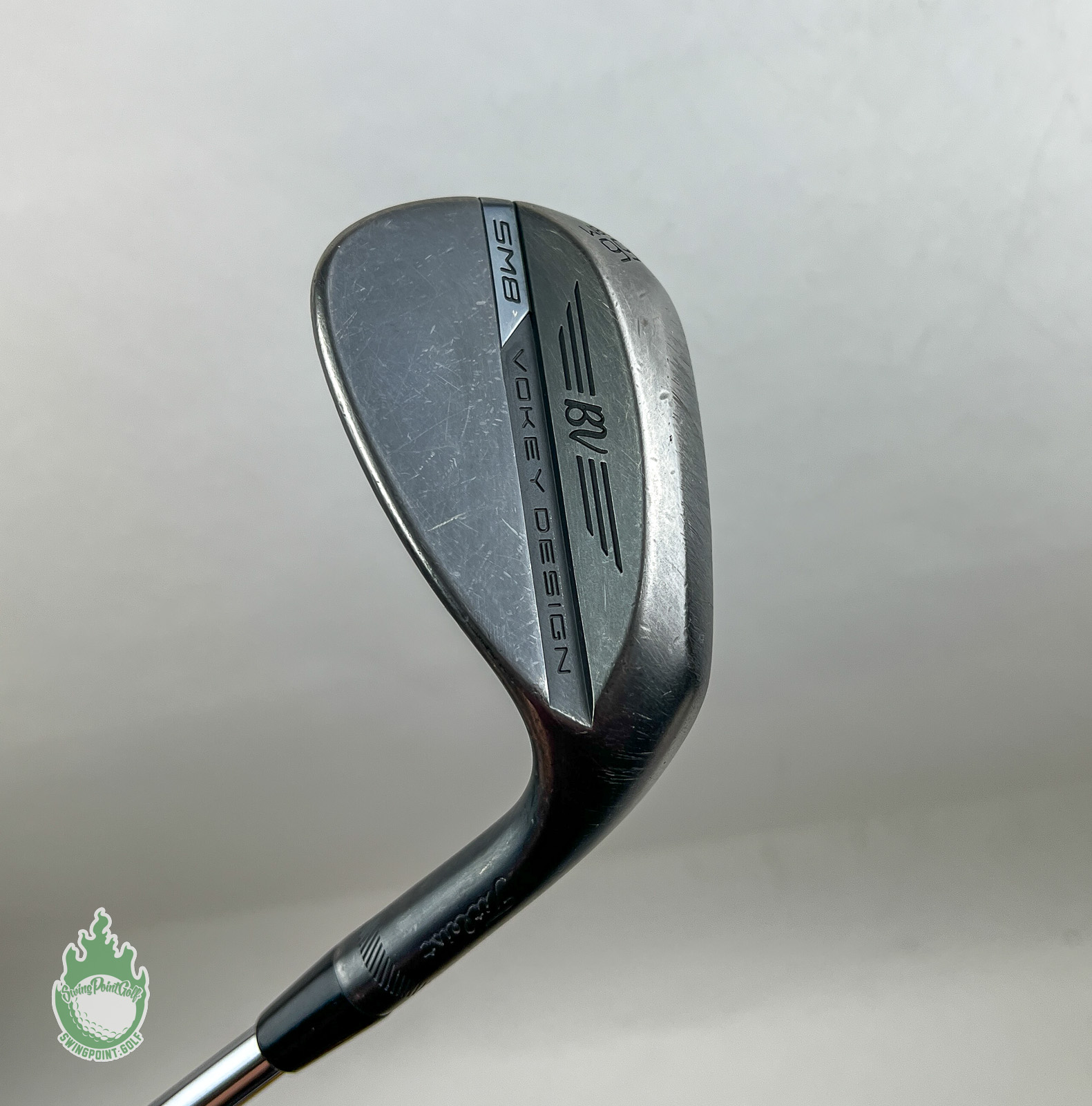 Titleist Vokey SM8 M Grind Jet Black Wedge 56*-08 Wedge Flex Steel