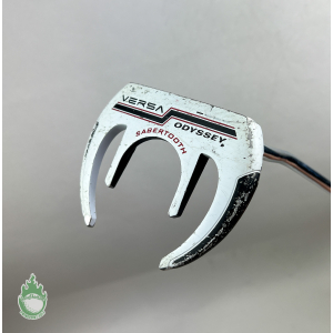 Used Right Handed Odyssey Versa Sabertooth 35.25" Putter Steel Golf Club