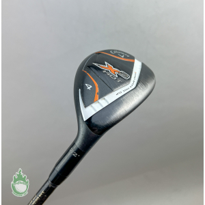 Right Handed Callaway X2 Hot 4 Hybrid 22* 55g Senior Flex Graphite Golf Club