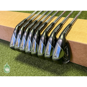 Used TaylorMade Burner 2.0 Irons 4-PW/AW 85g Regular Flex Steel Golf Club Set