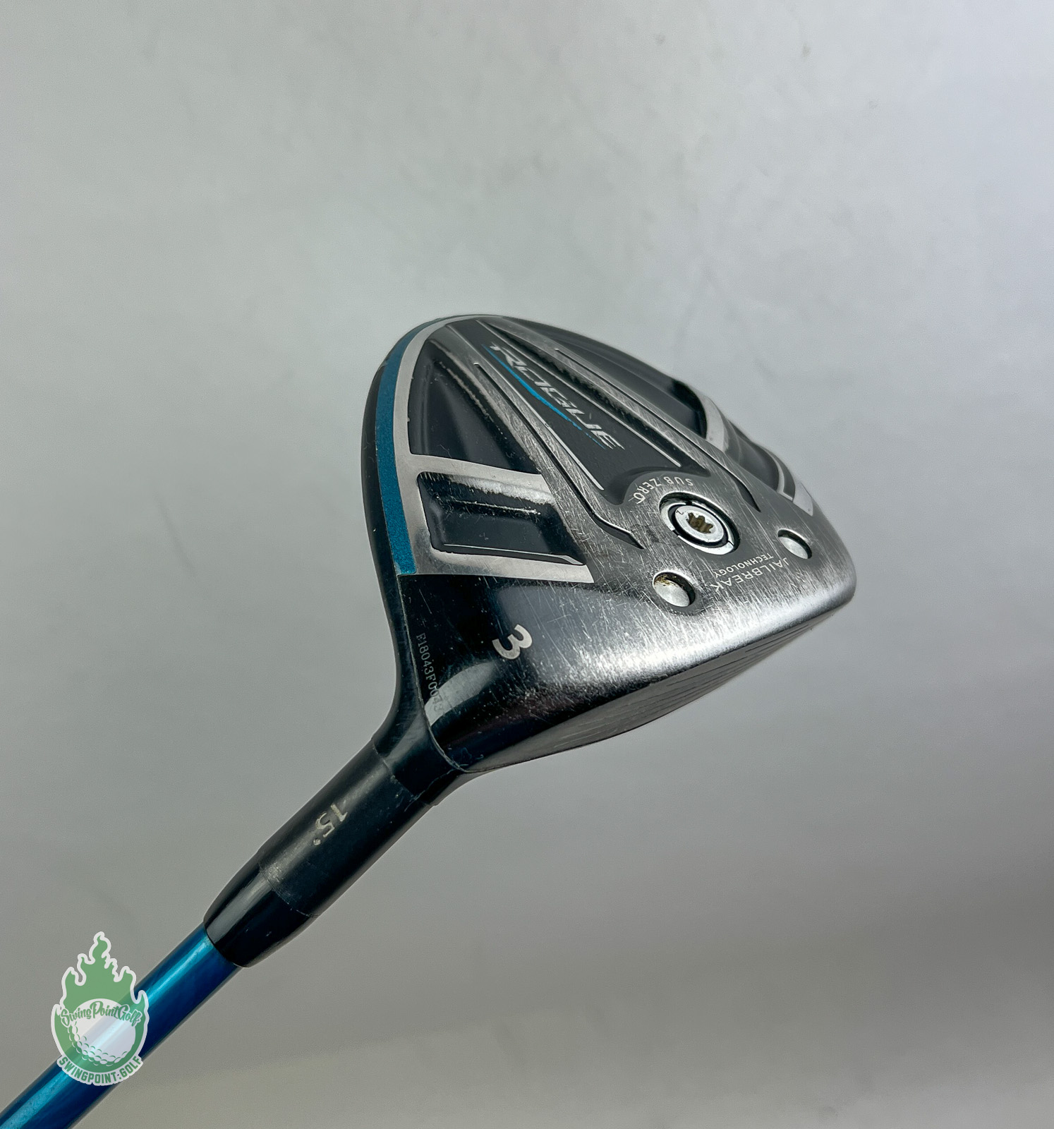 Callaway Rogue Sub Zero 3 Wood 15* EvenFlow 75g Stiff Graphite 