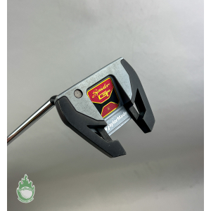 Used Left Handed TaylorMade Spider GT Black/Silver 35" Putter Steel Golf Club