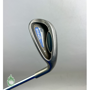 Used Right Handed Ping G2 White Dot Sand Wedge Stiff Flex Steel Golf Club