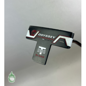 Used Right Handed Odyssey Works Big T Blade 35.25" Putter Steel Golf Club