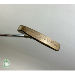 Used Left Handed Flange Acushnet Golf Bulls Eye 4-A 34" Putter Golf Club
