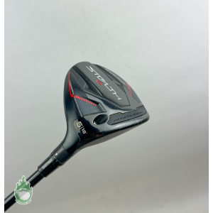 Used RH TaylorMade Stealth 2 Fairway 5 Wood 18* 45g Regular Graphite Golf Club
