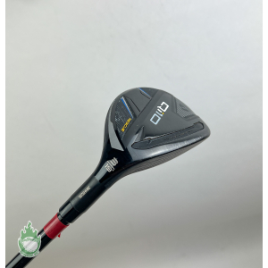 Used RH TaylorMade Qi10 3 Hybrid 19* Ventus 7-S Stiff Flex Graphite Golf Club