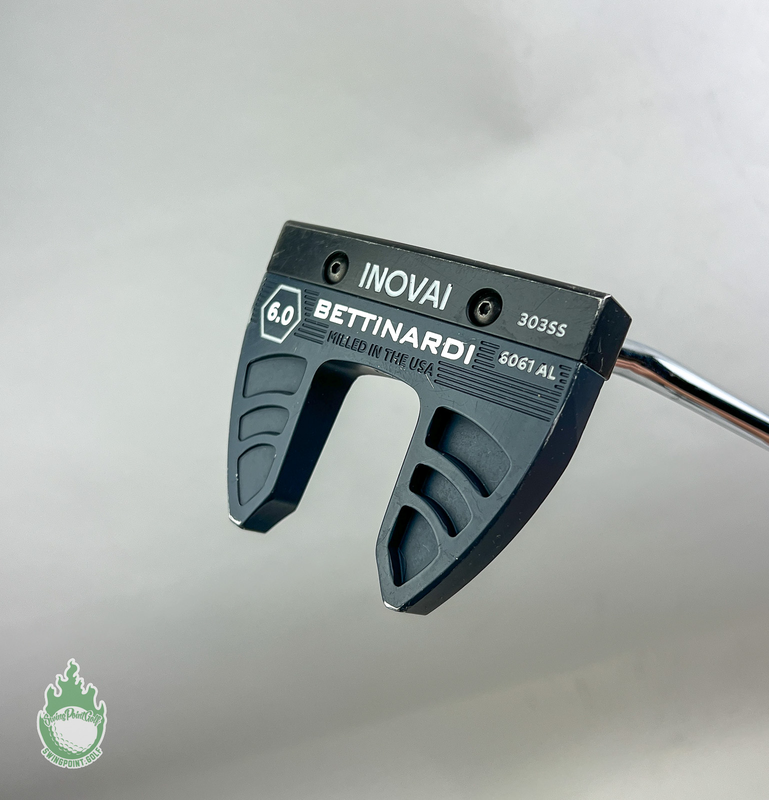 Used RH Bettinardi INOVAI 6.0 6061AL 38" Armlock Milled Putter Steel Golf Club