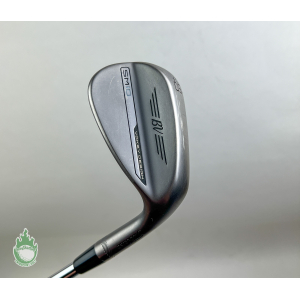 Used Titleist Vokey SM10 F Grind Nickel Wedge 50*-08 Wedge Flex Steel Golf Club