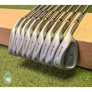 Used Right Handed King Cobra II Oversize Irons 3-PW/GW Stiff Golf Club Set