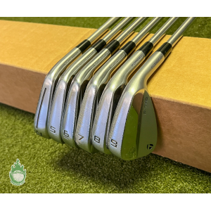 Used TaylorMade P-770/P-7CB/P-7MB Forged Irons 4-9 Extra Stiff Steel Golf Set