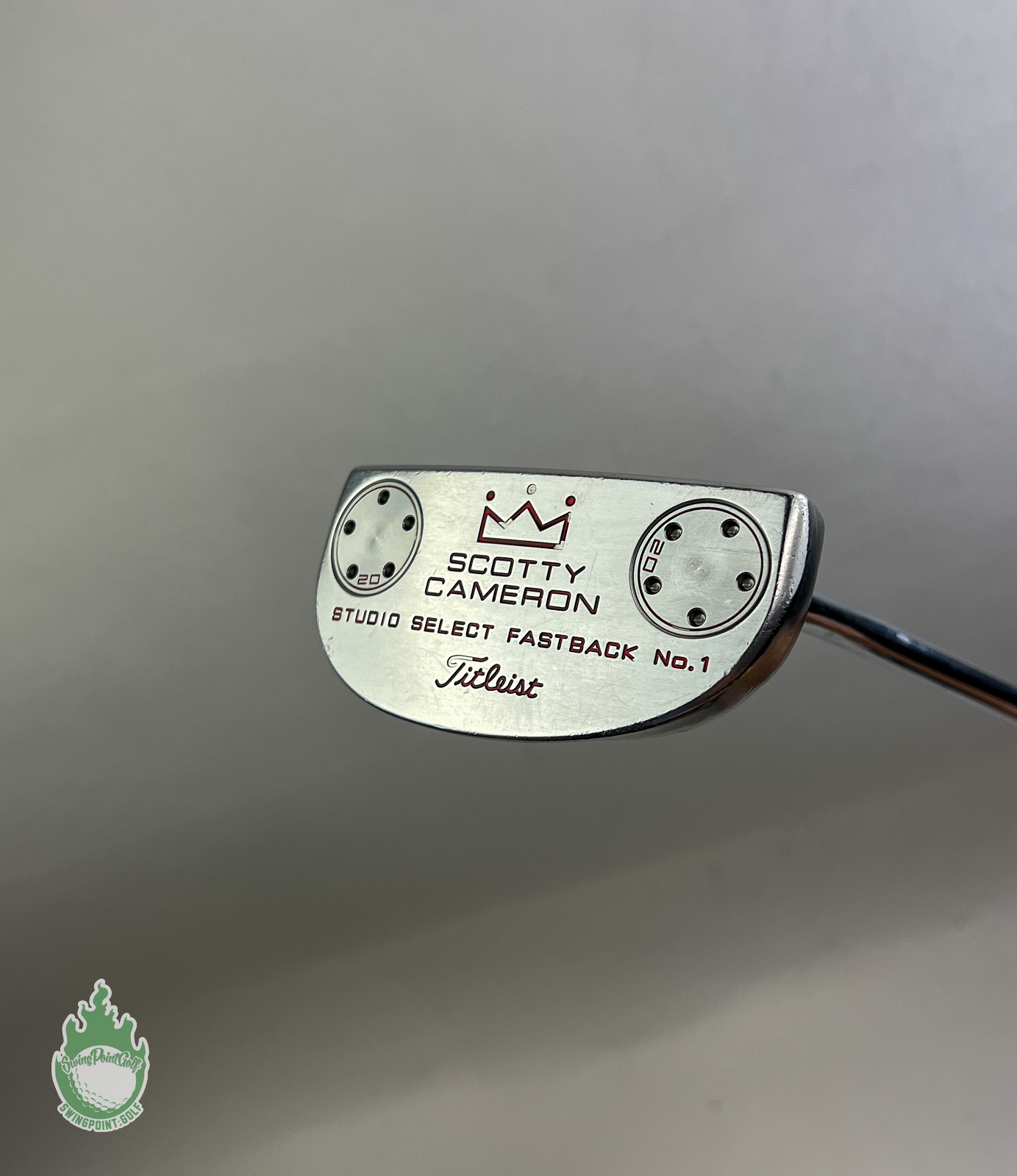 Right Handed Scotty Cameron Studio Select Fastback No.1 35.5