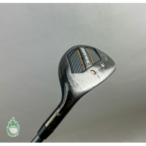 Used RH Callaway Mavrik Hybrid 18* Catalyst 65g Regular Flex Graphite Golf Club