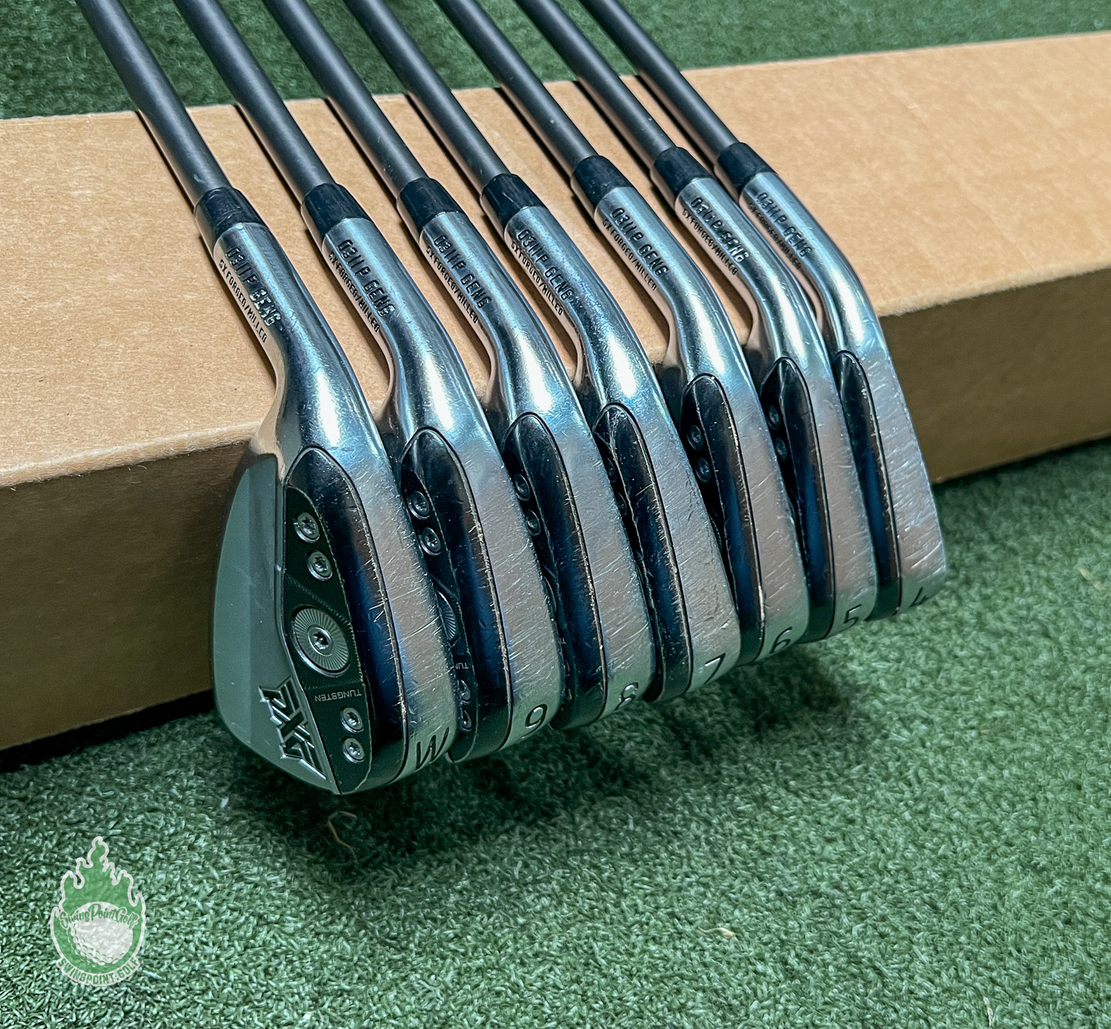 LH PXG 0311P Forged Gen 6 Irons 4-PW Private Reserve i95 Stiff