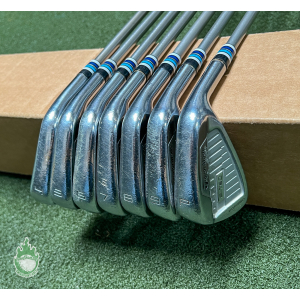 Used TaylorMade P-760 Forged Irons 4-PW KBS C-Taper 120g Stiff Steel Golf Set