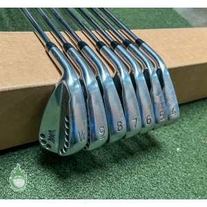 Used LH PXG 0311 Forged Irons 4-PW Project X LZ 6.0 120g Stiff Steel Golf Set