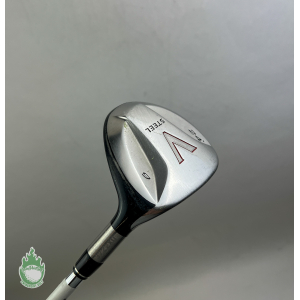 Right Handed TaylorMade V-Steel Fairway 9 Wood 24* Stiff Flex Steel Golf Club