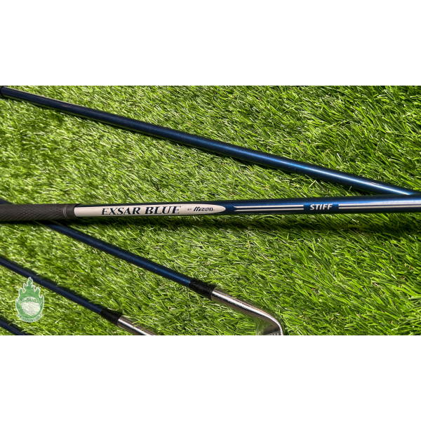 Right Handed Mizuno T-Zoid MX-20 irons 6-PW Stiff Flex Graphite