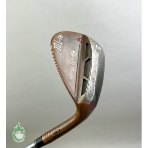 TaylorMade Hi-Toe Carbon Steel Wedge 60* C-Taper 120g Stiff Steel Golf Club