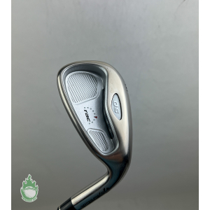 Used Left Handed TaylorMade RAC OS 8 Iron 95g Stiff Flex Steel Golf Club