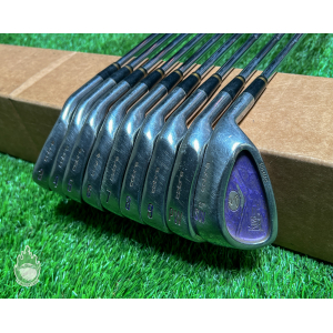 Used Right Handed King Cobra Oversize Irons 3-PW/SW Stiff Steel Golf Club Set