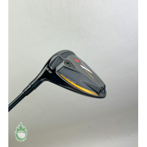 LH TaylorMade R7 Quad Mini Driver 13.5* Speeder 6-S Stiff Graphite Golf Club