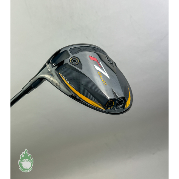 LH TaylorMade R7 Quad Mini Driver 13.5* Speeder 6-S Stiff Graphite