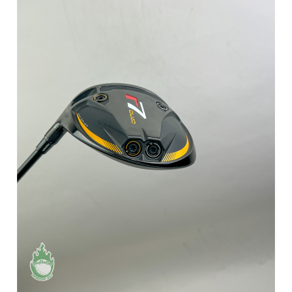 LH TaylorMade R7 Quad Mini Driver 13.5* Speeder 6-S Stiff Graphite