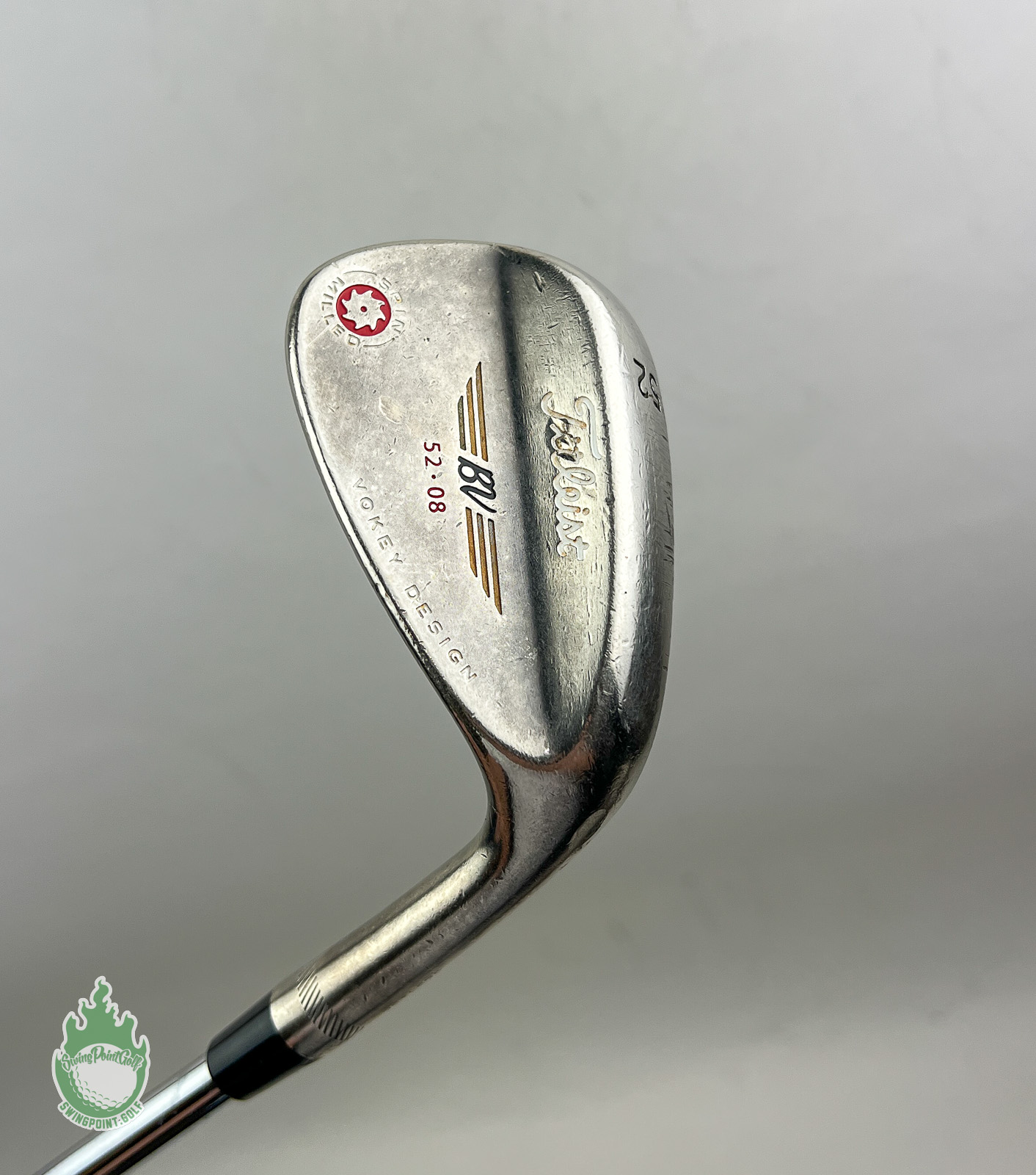 Titleist Vokey Design Spin Milled Wedge 52*-08 Wedge Flex Steel